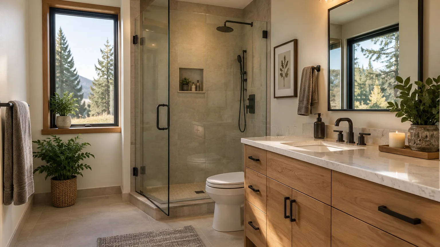 Illustrative modern home interior generated for this site
